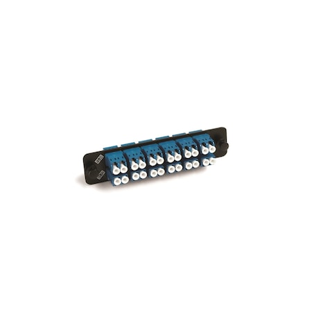 Commscope 1000-TYPE (12) TERASPEED ADPT, SM DUPLEX LC, BLUE, NO SHUTTER, 760148361 428606